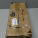 YaFex Curtain Rods 32-144 Inch, Heavy Duty 1 Inch Adjustable Curtain Rod for Windows, Bronze Extra Long Window Treatment Rods, Modern Design, Easy Installation