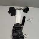 32 Feet Dryer Vent Cleaner Kit, Enhanced Flexible Quick Snap Brush with Drill Attachment for Effective Cleaning, 360 Degree Rotation Without Loosening, Use with or Without a Power Drill