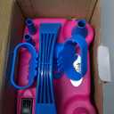 Nulink Electric Balloon Pump, Portable Electric Balloon Blower Machine Balloon Air Pump Dual Nozzle 110V 600W Balloon Inflator for Party Decorations (Rose red)