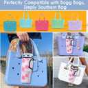 BABORUI Cup Holder for Stanley 40oz Compatible with Bogg Bag, Accessories for Bogg Bag Original X Large, Insert Drink Holder Compatible with Bogg Bag/Simply Southern Beach Tote Bag