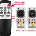 Replacement for Frigidaire Air Conditioner Remote Control RG63A1/E-ELD RG63F/EF-ELD FFRE123WAE FFRE153WAE FFRE183WAE FFRE223WAE FFRE253WAE FFRA052WAE FFRA062WAE FFRA082WAE FFRA122WAE FFRA282WAE