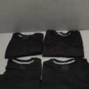 Hanes Men's Hanes Ultimate Men's Fresh Iq Slim Fit Crew Undershirt, 4-Pack, Medium