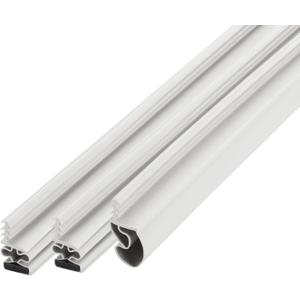 M-D Building Products 47006 White Vinyl with Magnetic Strip Top and Sides Door Seal Kit for Steel Doors