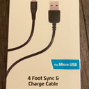ZGEAR 4 Foot Sync & Charge Cable