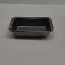 Amazon Basics Rectangular Baking Bread Loaf Pan, 9.5 x 5 Inch, Set of 2, Gray