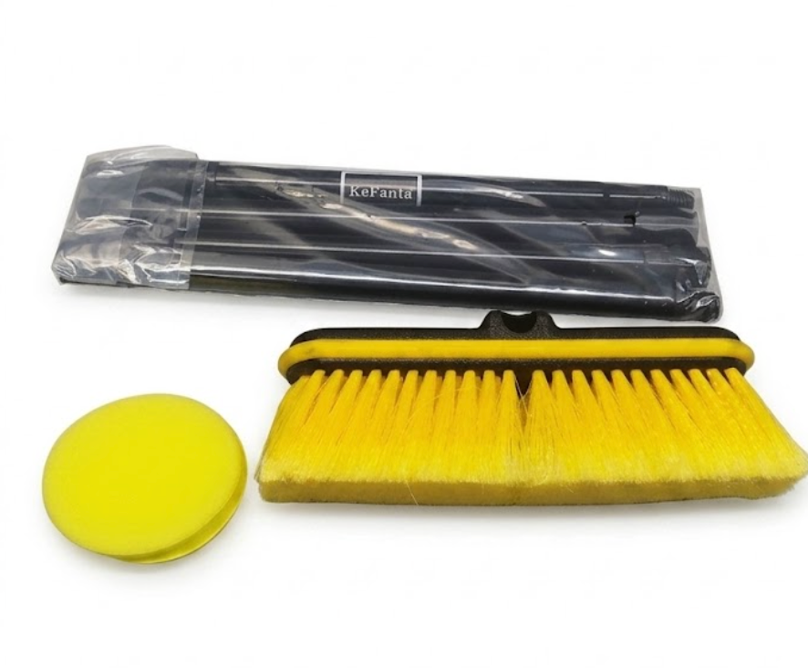 Kefanta Car Brush,  Car Wash Mop Water Flow Through car Brush Clean RV SUV Truck Boat House siding