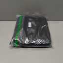 BAGAIL 4 Set/6 Set/8 Set Compression Packing Cubes Travel Accessories Expandable Packing Organizers (Square Mesh, 05-Jet Black)