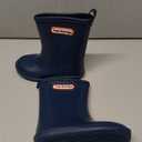 Tree Grandpa Toddler Rain Boots for Boys Girls Waterproof Baby Kids Rain Boots With Easy-on (Navy)