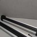 33'' Aluminum Universal Ski Roof Rack Fits 6 Pairs Skis or 4 Snowboards, Ski Roof Carrier Fit Most Vehicles Equipped Cross Bars