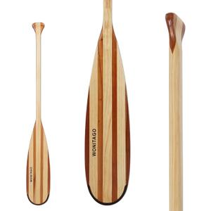 Wooden Canoe Paddle, Wood Paddle for Canoe and Boat, 4.0 FT