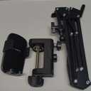 LISEN Gooseneck Phone Holder for Bed Desk [3rd Upgrade] Cell Phone Stand for Desk Bed Gaming Accessories,Gifts for Men Senior Kids Tech Mount for Recording Filming Laying Down Flexible Magic Arm Clamp (Black)