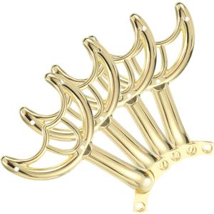 PATIKIL Ceiling Fan Blades Arms Replacement, 4 Pcs 52" Fan Blade Replacement Parts Mounting Bracket Kit for Replacing the Worn Fan Blades, Gold