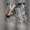 Angle Simple Kitchen Faucet Head Replacement, G 1/2 or 13/16 Inch Male Thread Connector, Tested to NSF/ANSI/CAN 61 & 372, Sink Faucet Sprayer Attachment, Stream Spray and Pause Mode, Brushed Nickel