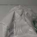 6 Pack 5/10FT Rect White Tablecloths-Reusable Polyester Table Covers – Protect from Spills  