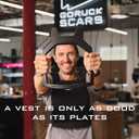 GORUCK Rucking Weighted Vest for Men and Women - Ergonomic Design for Walking, Running, and Weight Loss Training - Adjustable Weighted Vest with Strorage Pocket, L/XL