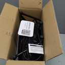 Comfort Zone 9-Inch High-Velocity Desk Fan, All-Metal 3-Speed Turbo Air Circulator with 180 Tilt, Quiet Small Table Fan for Office, Bedroom, and Home, Fully Assembled, ETL Listed