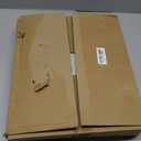 One Step Stool for Adults Seniors with Non-Slip Rubber Stepping Surface, Heavy Duty Wooden Step Stool with 450 LBS Capacity Bed Steps for High Beds, Bathroom, Bedroom, Kitchen & Kids Bedside Support (Brown)