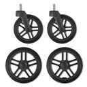 UPPAbaby All-Terrain Wheels for Vista, Vista V2 and Vista V3 Stroller - Durable for Snow & Cobblestones - Quick Attachment - Includes Four, Never-Flat Wheels & Storage Bag