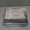 Mueller Luxury 6 PC Full Size Bed Sheets, Super Soft 1800, Deep Pocket up to 16" Full Size Sheets, Transfers Heat, Breathes Better, Hypoallergenic, Wrinkle-Resistant, Oeko-TEX, Denim
