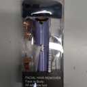 Facial Hair Removal for Women, GURELAX Hair Remover for Face, Painless Hair Removal Device, Face Shavers for Chin Upper Lip -Included 4 x Replacement Heads (Blue)