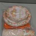 Fall Little Pumpkin Baby Shower Party Decorations A Little Pumpkin is On The Way Baby Shower Including Plates, Napkins, Cups, and Forks, Serves 24 Guests