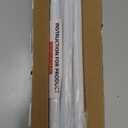 CorkLatta White Shower Curtain Rod 31 to 80 Inch, 1 Inch Diameter Adjustable Spring Tension Stainless Steel Telescoping Rod, Easy Install, No Rust