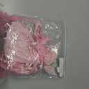 Lilosy Sexy Lace Push Up Corset Garter 3 Piece Lingerie Set (Pink, M)