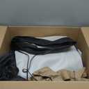 Inflatable Gymnastics Mat 10ft/13ft/16ft/20ft/ Air Tumbling Track Mats 4/8 inches Thick for Home Use/Training/Cheerleading/Yoga/Water with Pump (Black Purple)