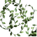 Large Leaf Trim Ribbon,Artificial Greenery Garland Vines for Baby Shower DIY Craft Wreaths Party Wedding Home Spring Decoration