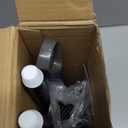 Pet Hair Removal Rubber Broom with Squeegee, Carpet Rake for Pet Hair with 59" Telescoping Long Handle, Fur Remover Rake for Carpet, Hardwood Floor, Tile