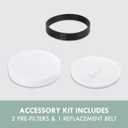 Kenmore KU1010 Pre-filters and Replacement Belt for Bagless Upright Vacuum Lightweight Cleaner DU1275, DU1040