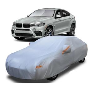 EzyShade 10 Layer Waterproof Car Cover + 2 Piece Windshield Sun Shade