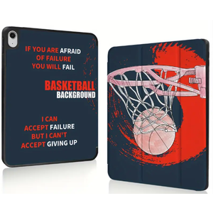 Case for iPad 10th/9th/8th/7th Generation with Pencil Holder, iPad Case 27.69 cm & 25.91 cm with TPU Back, Auto Sleep/Wake Cover, Artsy Designed Pattern