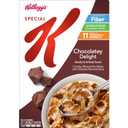 Kellogg's Special K Breakfast Cereal, Fiber Cereal, Family Breakfast, Chocolatey Delight, 12.1oz Box (1 Box) Expiry: 07/23/26