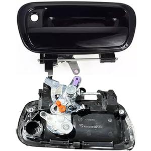 tesrhino Tailgate Handle Compatible with 2000-2006 Toyota Tundra Tail Gate Handle Assembly Tailgate Latch with Keyhole Replaces 69090-0C030-C0, 69090-0C010, 80866, To1915110