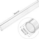 MECCANIXITY Acrylic Pipe Clear Rigid Round Tube 34mm(1.3") ID 40mm(1 9/16") OD 14" for Lamps and Lanterns, Water Cooling System