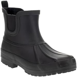 Chooka womens Waterproof Duck Chelsea Lined Rain Boot 8