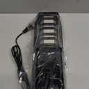 Electric Knife Sharpener for Kitchen  Professional 3-Stage 100% Diamond System with 20 Precision Angle, Fast Sharpening to Restore & Polish Chef Knives(Black)