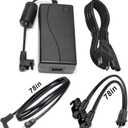 Dual Motor Power Kit - Universally Power Cord for Recliner Chair - 2-Pin 29V2A Adapter with Extension L and Y Splitter Extension Cord Shape Cable Cord for Lift Chair, Recliner Sofa, Recliner Couch