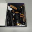 6 in ONE Blow Dryer Brush,Air Curling Iron Round Brush Blow Dryer 800W,Ionic Hair Dryer Brush for Women, Hot Air Brush Hair Styling Tools 100120V