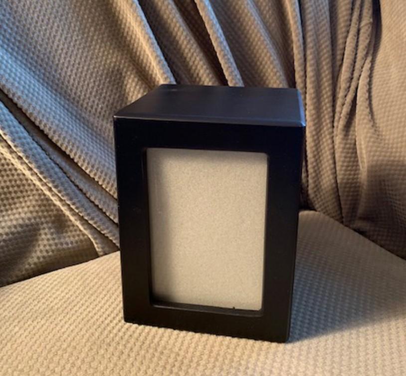 Dog Urn, Pet Urns for Dogs, Pet Cremation Box, (Black)