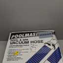 Poolmaster Manual Pool Vacuum Hose, 30 Ft x 1-1/2 for Inground & Above Ground Pools, Not for Automatic Cleaners, Kink-Free, Heavy Duty Pool Cleaner Hose with Swivel Cuff Made in USA