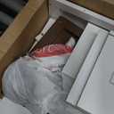 64.8" Farmhouse Corner Cabinet, Dining Room Tall Corner Cabinet with 4 Barn Doors and 5 Storage Shelves, Bar Storage Cabinets for Kitchen, Living Rooms, Laundry Room White