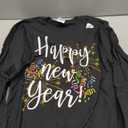 Happy New Year Day Eve Party Fireworks Confetti Costume fun Sweatshirt M