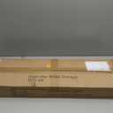 Over-The-Toilet Storage Rack, 4-Tier Bathroom Organizer Shelf Over Toilet with Adjustable Shelf and Basket, Freestanding Space Saver Bathroom Shelves Above Toilet for Room (Pure Black)