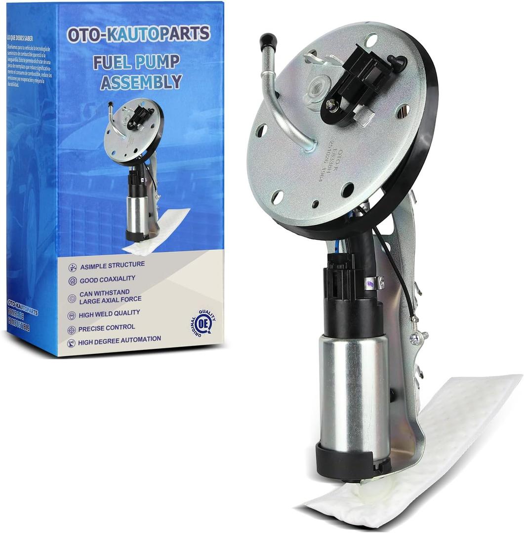 OTO-K Electric Fuel Pump Module Assembly Compatible with Honda Civic 1992 1993 1994 1995 & Acura Integra 1994 1995 1.5L 1.6L 1.8L Gas,Replaces# 1770ASR0A00 E8338H