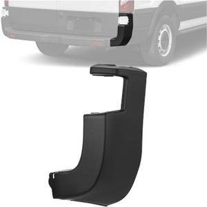 HECASA Rear Bumper End Cap Cover Compatible with 2015-2019 Ford Transit 150 250 350 350HD Replacement for CK4Z-17F774-DC FO1105137 Right Passenger Side Rear Bumper Corner Cover