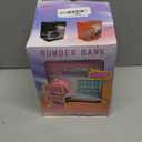 Piggy Bank, Toys for Girls Ages 5-7, 8-10, Electronic ATM Password Cash Coin Can Auto Scroll Paper Money Saving Box Toys for 6 7 8 9 10 11 12 Year Old Girl Christmas Birthday Gifts (Pink)
