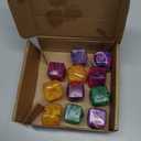 12 Pack Stress Cube Bulk mini Ice Cube Stress Balls Anxiety Relief Soft Squeeze Sensory Balls for Party Favors Prizes Goodie Bag Stuffers Party