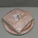 ZOIIWA 96 Pieces Happy Birthday Tableware Set for Pink Rose Gold Table Decorations Supplies Dessert Plates Napkins Forks Women 24 Guests Disposable Party Favors